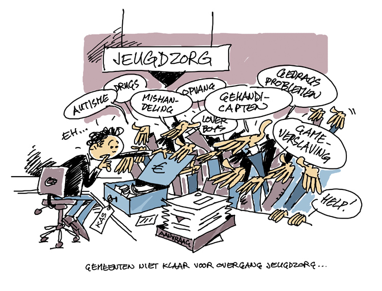 cartoon illustratiedienst