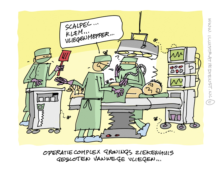 cartoon illustratiedienst